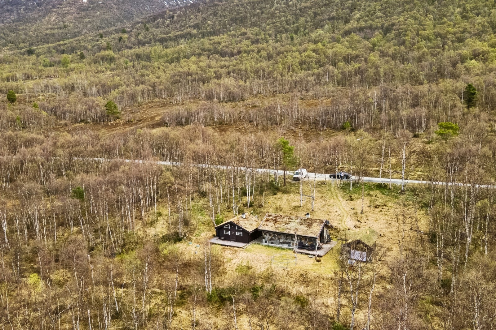 Det er omtrent 460m til nærmeste langrennsløype. Galleribilde