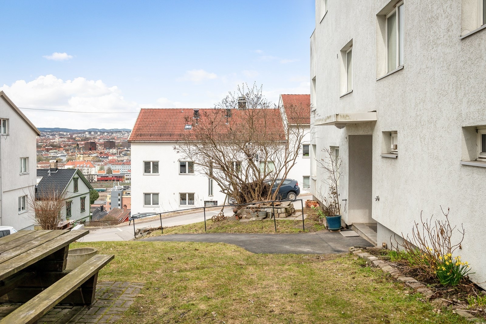Uteområde. Galleribilde