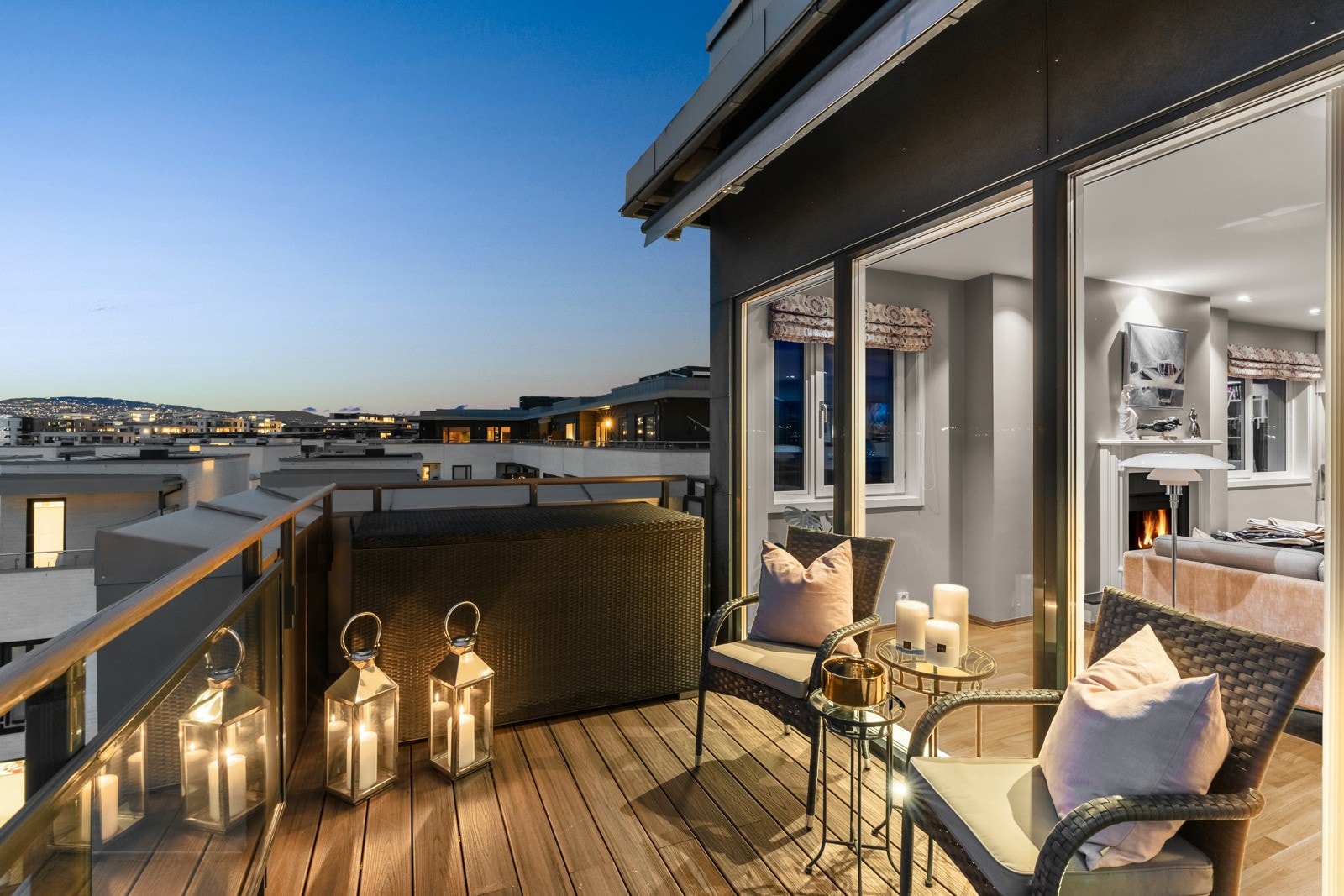 Kveldsstemning. Galleribilde