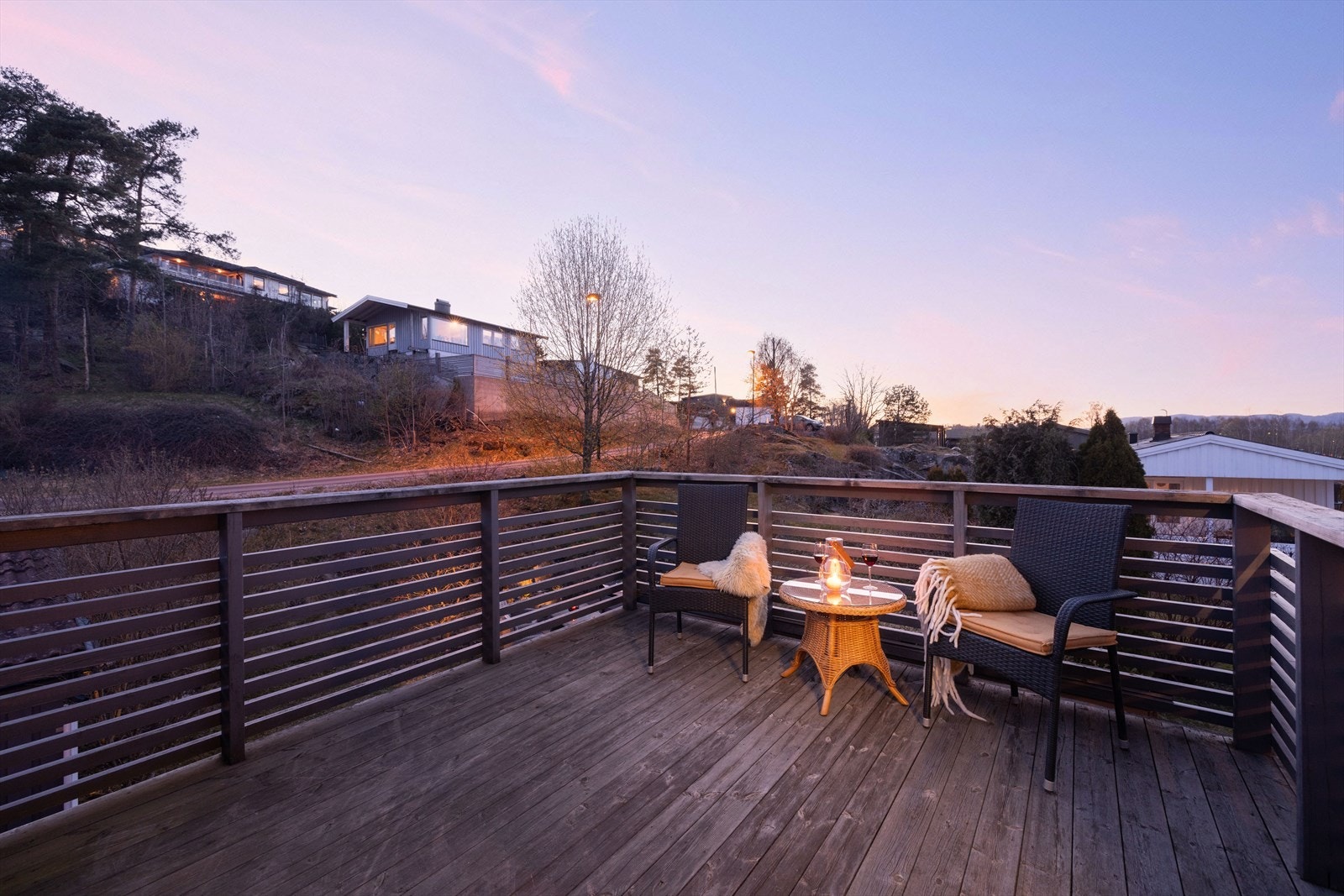 Nydelig kveldsstemning Galleribilde