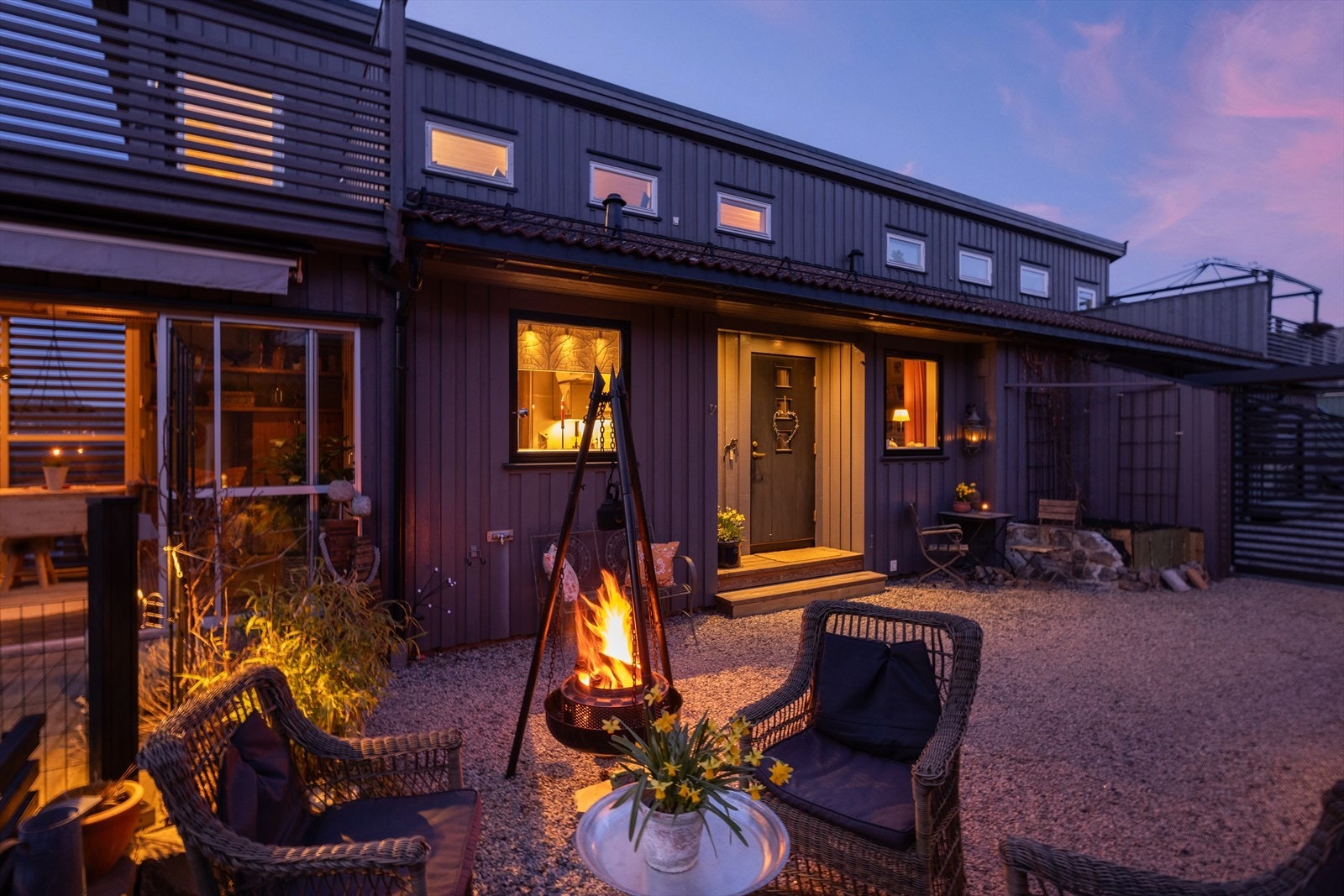 Boligen er oppgradert både ute og inne fra 2013 til dags dato. Galleribilde