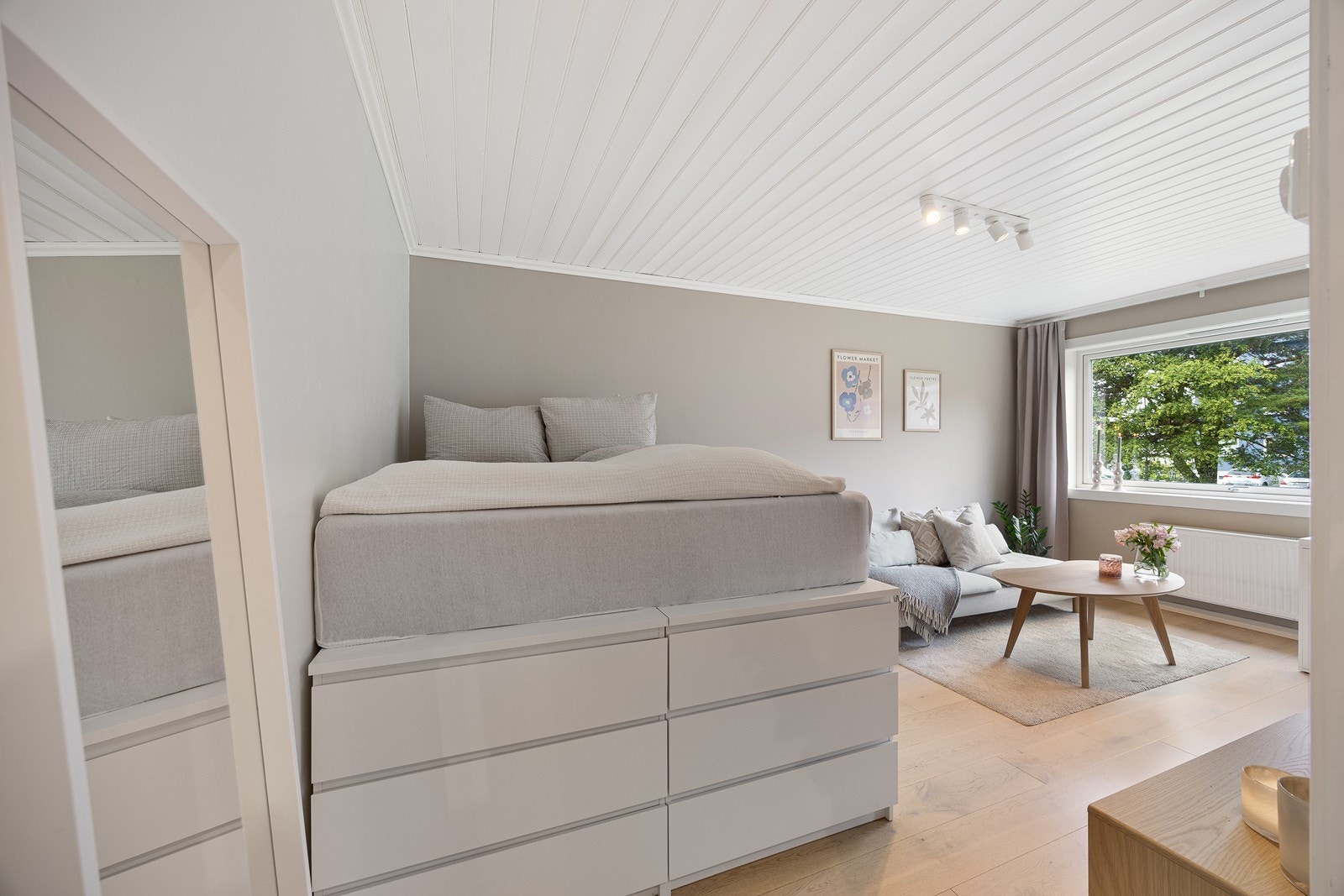 Soveplassen/stuen. Galleribilde