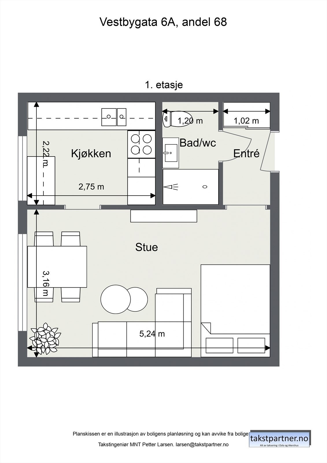 Plantegning. Galleribilde