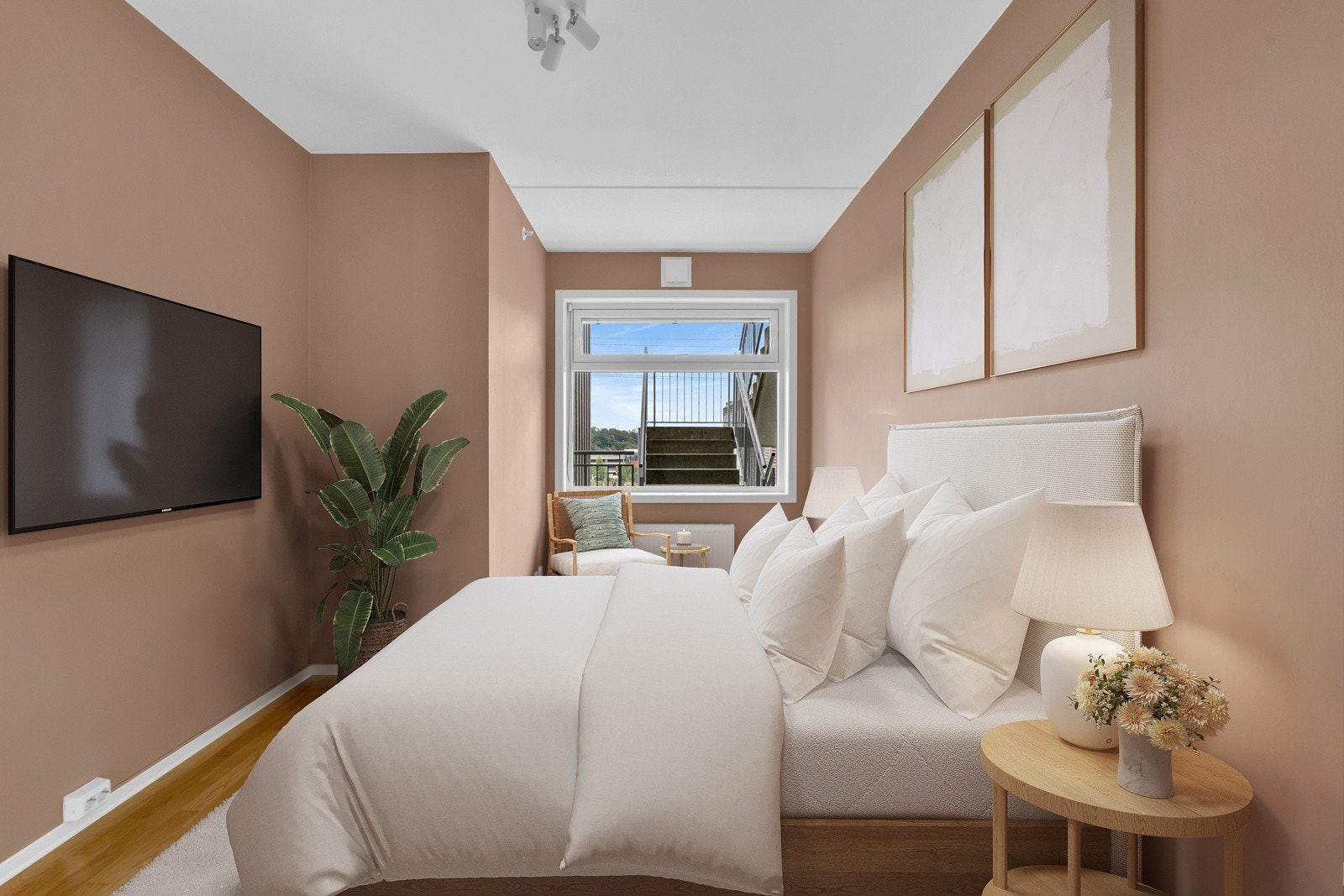 Illustrasjon soverom 2 Galleribilde