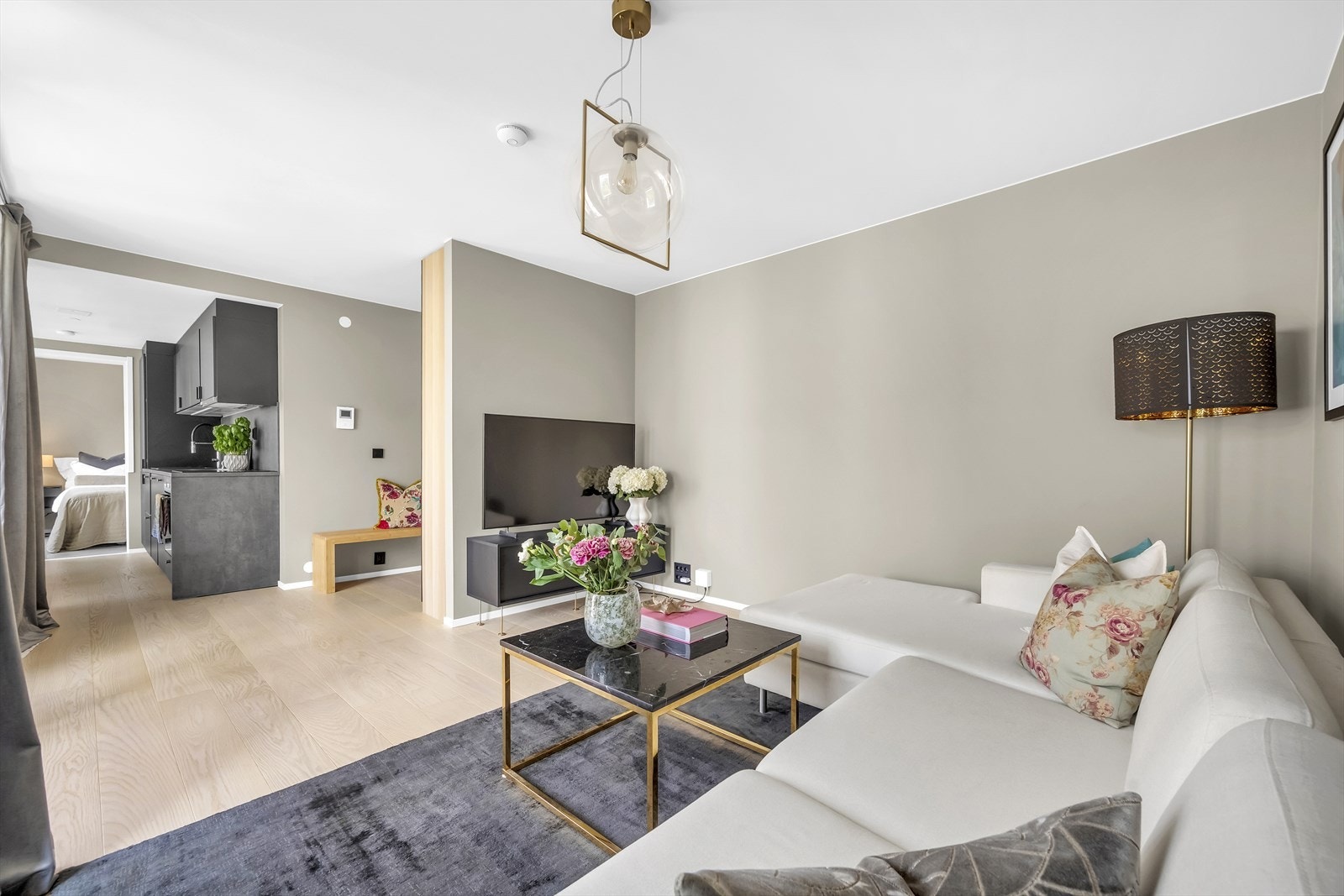 Lyst, moderne og gjennomført - leiligheten må oppleves! Galleribilde