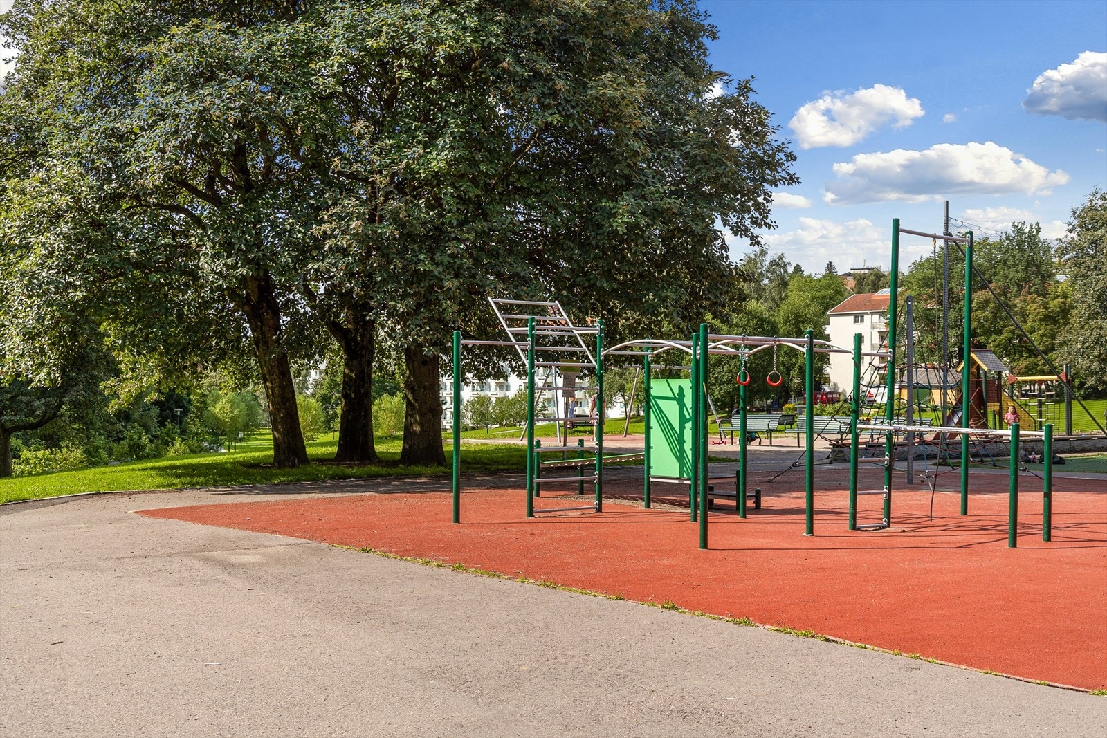 Parken på St. Hanshaugen og Ilaparken sørger for gode tur- og rekreasjonsmuligheter. Galleribilde