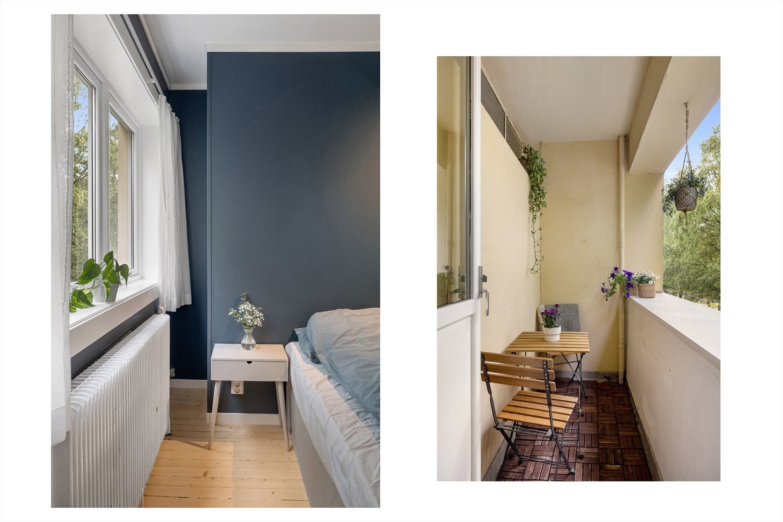 Utgang til vestvendt balkong på ca. 2 m². Galleribilde