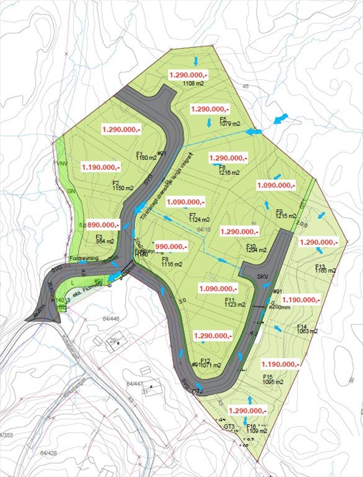 Tomtepriser Galleribilde