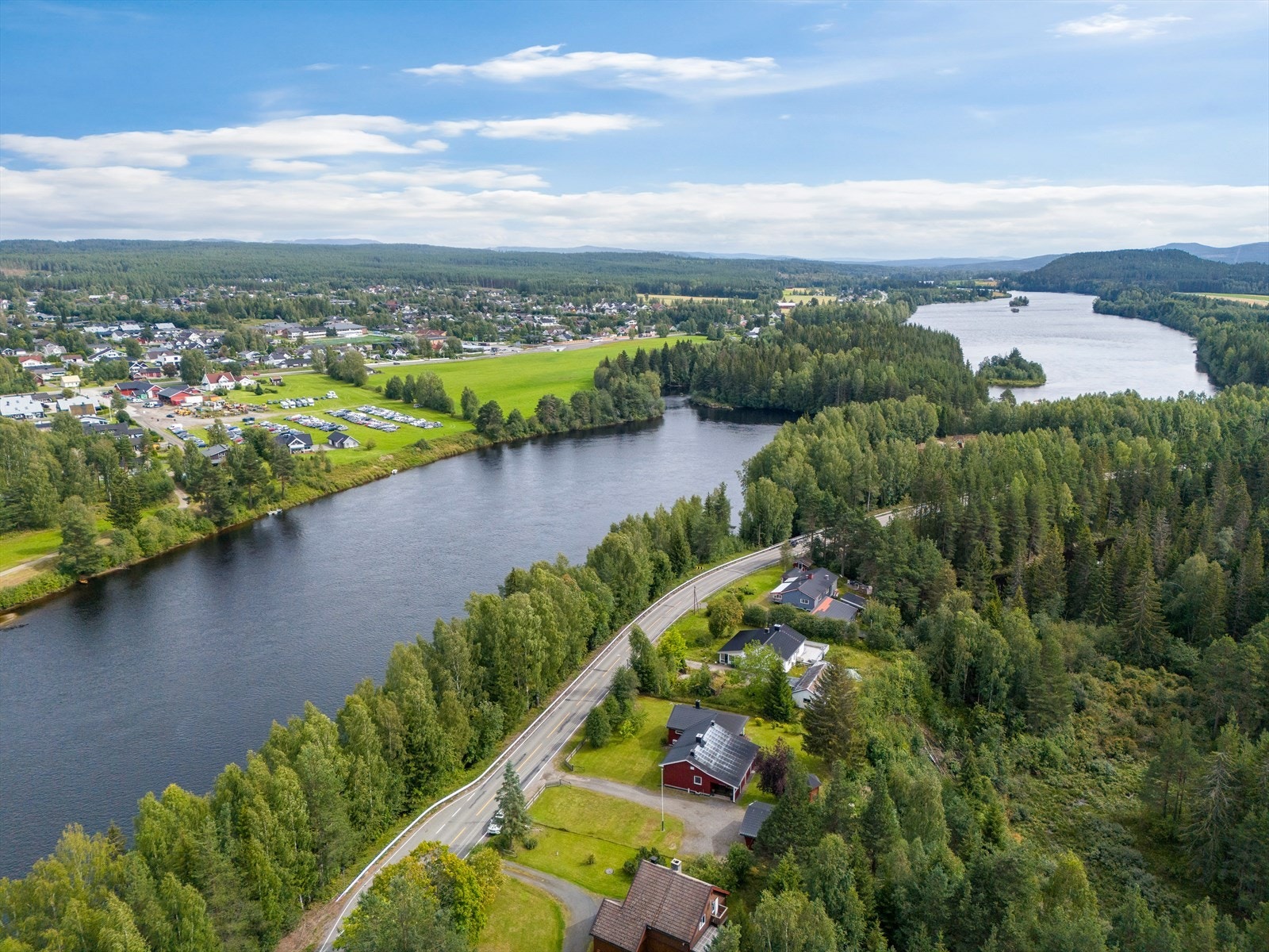 Dronefoto. Galleribilde