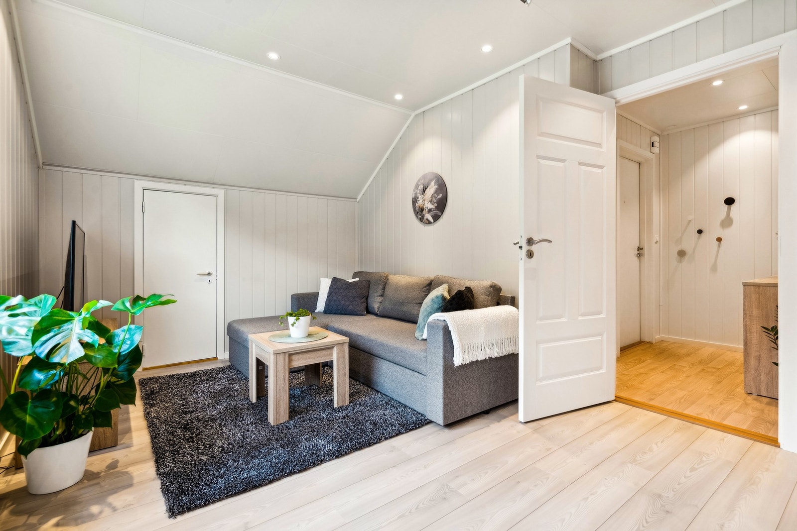 En liten leilighet med stor sjarm. Galleribilde
