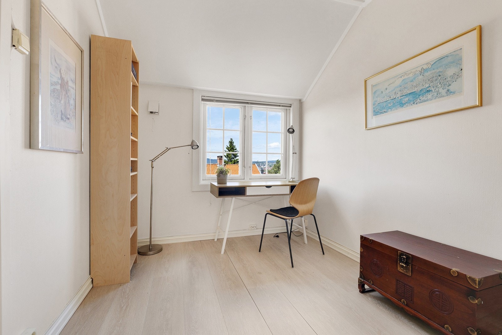 Soverom 2 ligger også i 3. etasje. Galleribilde