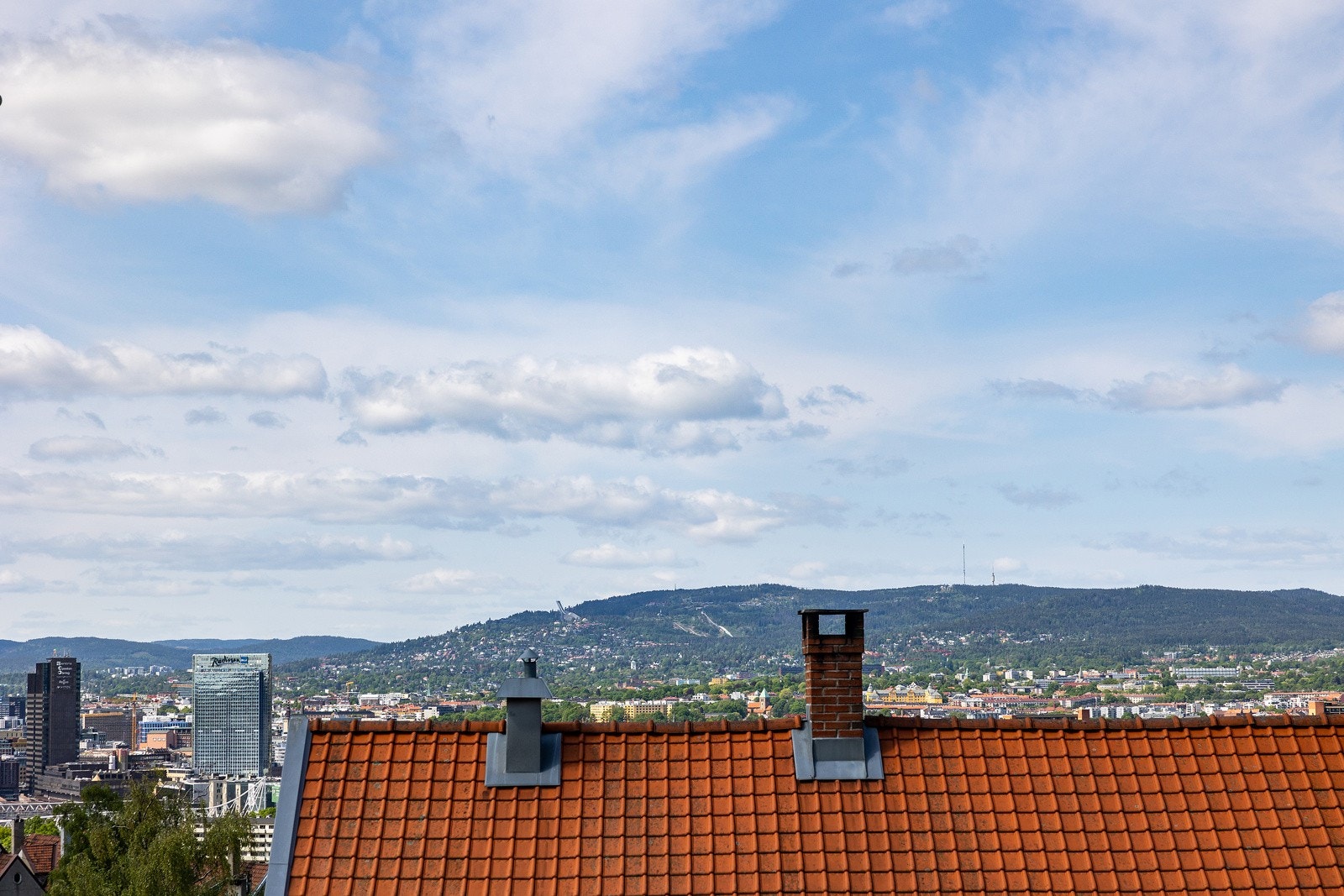 Nydelig utsikt fra 2. etasje. Galleribilde