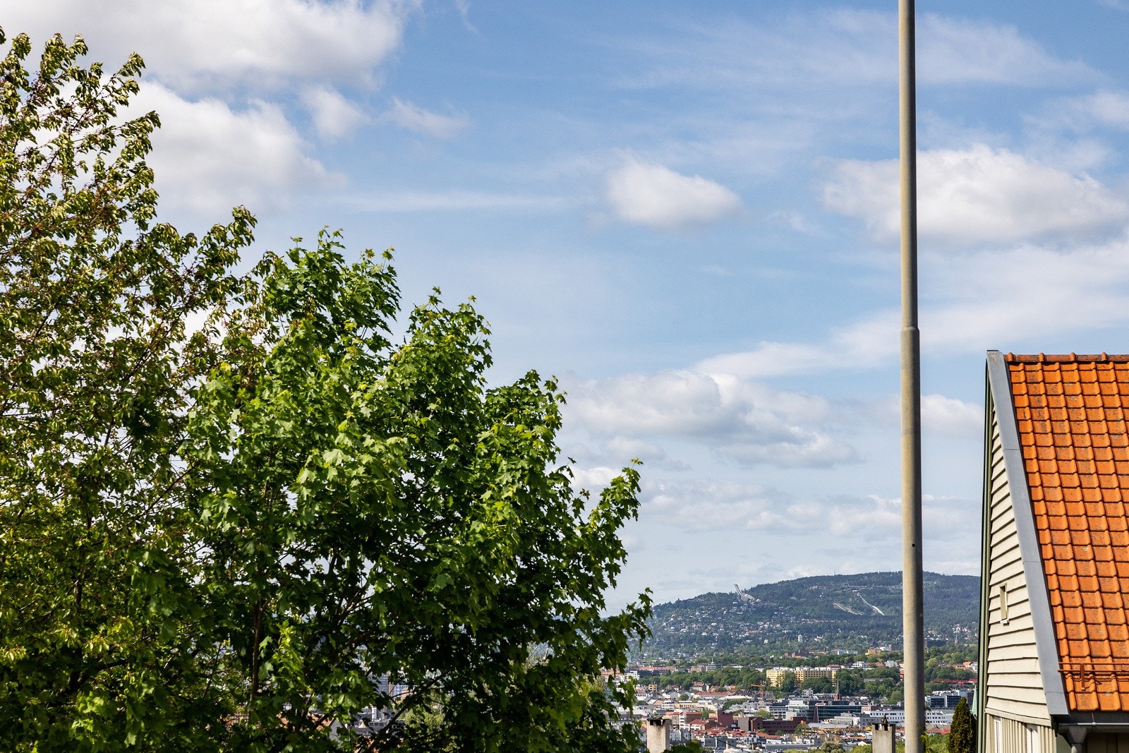 Nydelig utsikt fra 2. etasje. Galleribilde