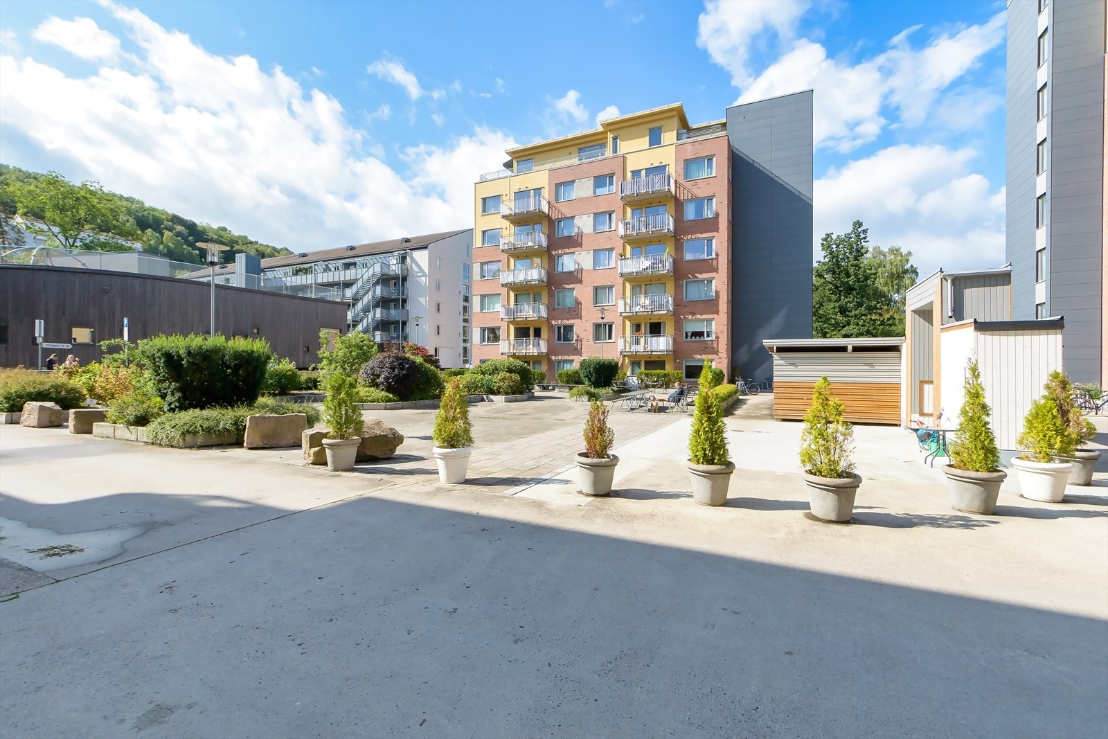Her bor du i rolige omgivelser, samtidig som du har gangavstand til Bjørvika/Oslo S. Galleribilde