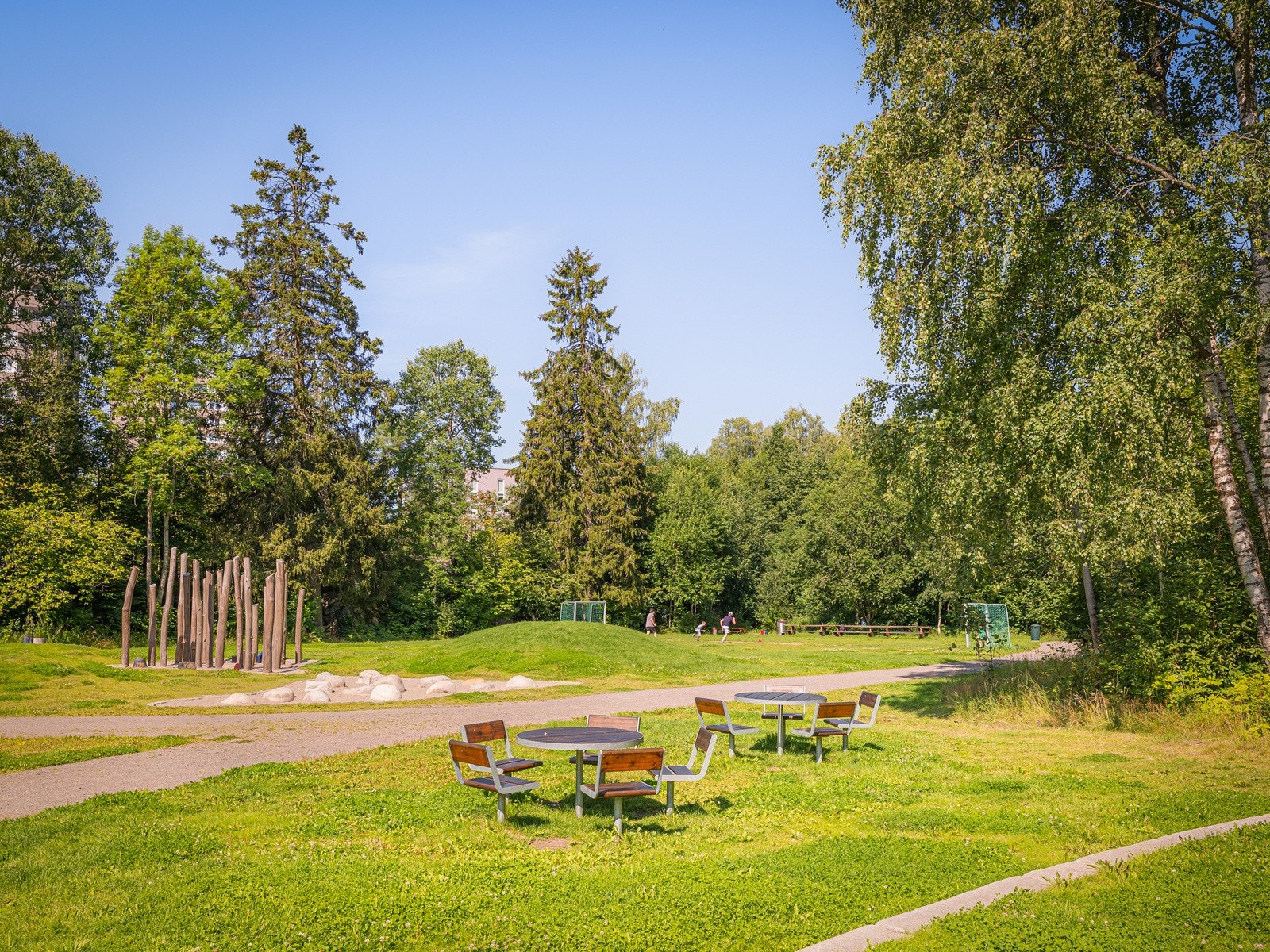 Rolig og familievennlig område på Haugerud. Galleribilde