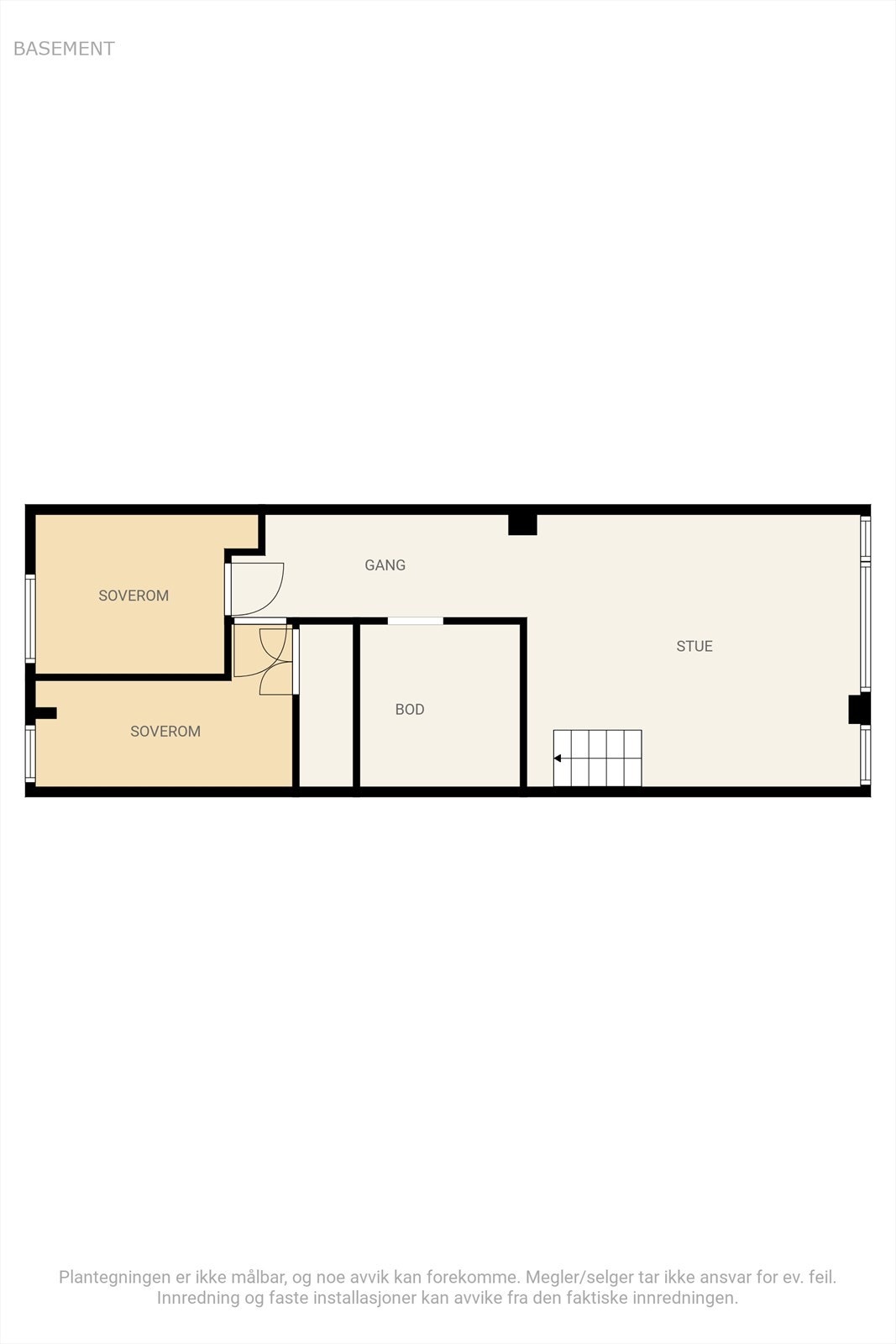 Leilighetens 1. plan. Galleribilde