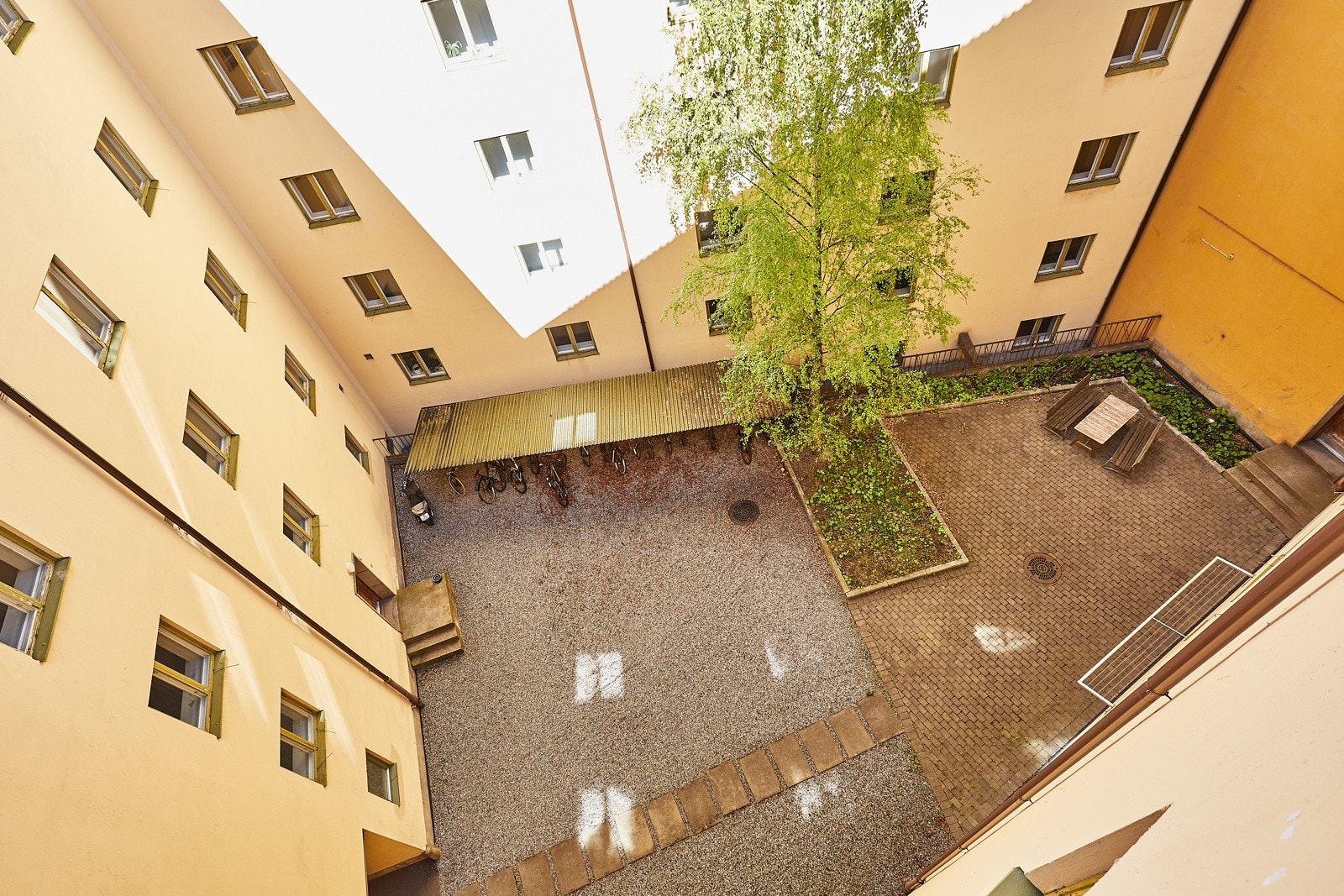 Bakgård Maridalsveien 90. Galleribilde