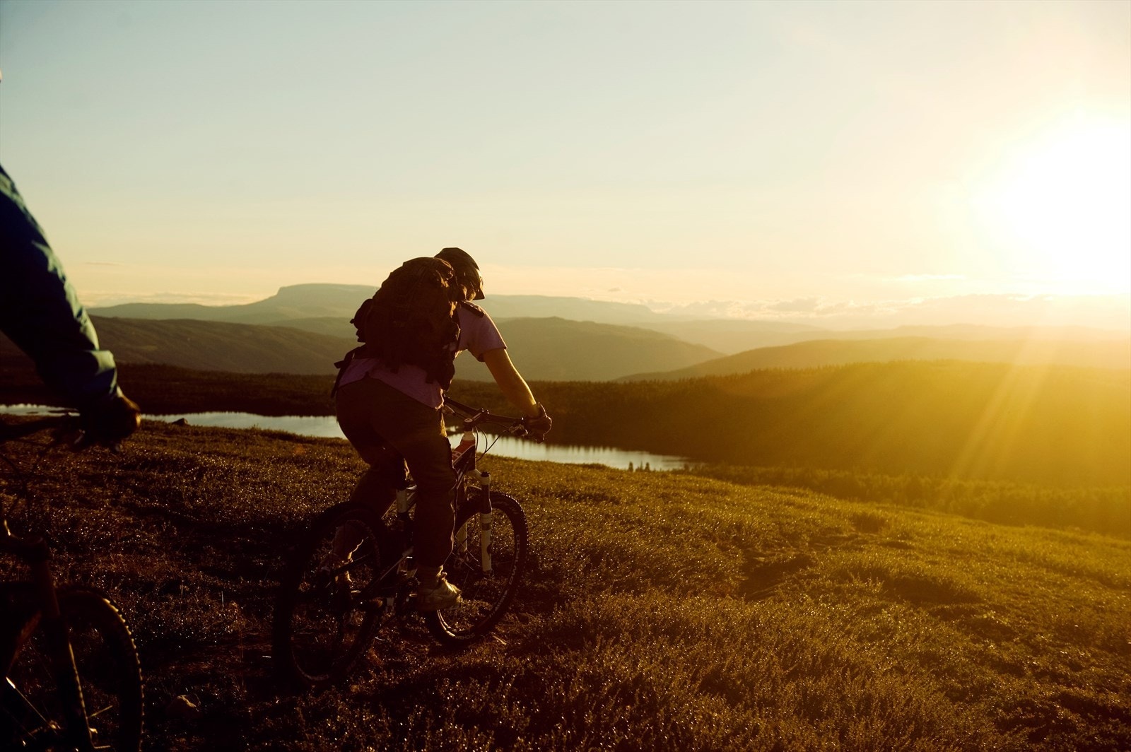 Stisykling i solskinn II - Ål. Foto Vegard Breie Galleribilde