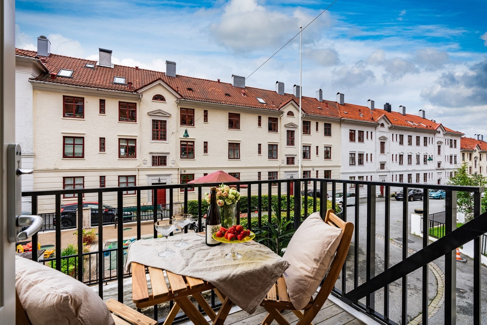 - Selger opplyser om sol fra ca. 13.30 til 19.30, midtsommers - Galleribilde