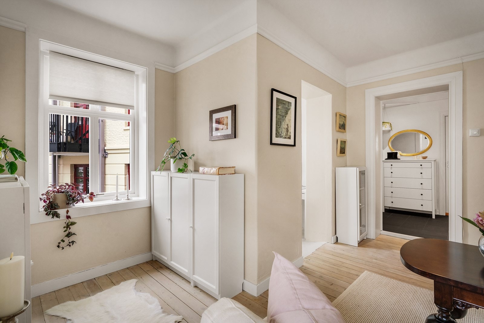 - Stuen er på 15,8 m² - Galleribilde