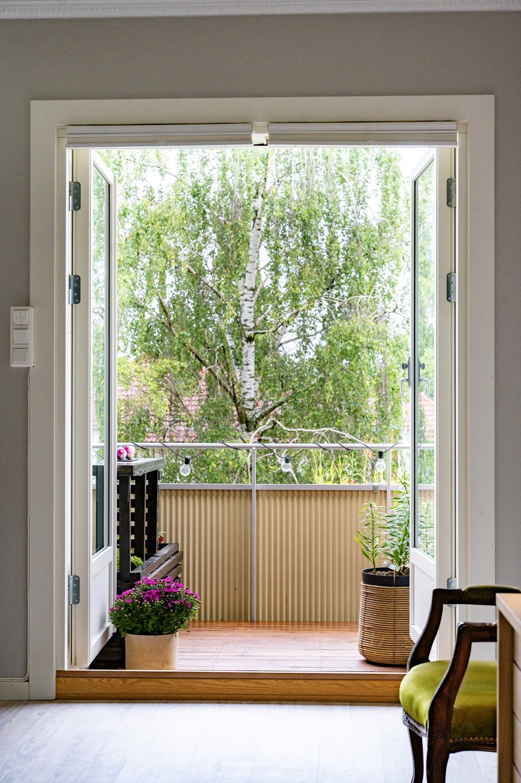 Vinduer og balkongdør er byttet i regi av borettslaget i 2019. Galleribilde