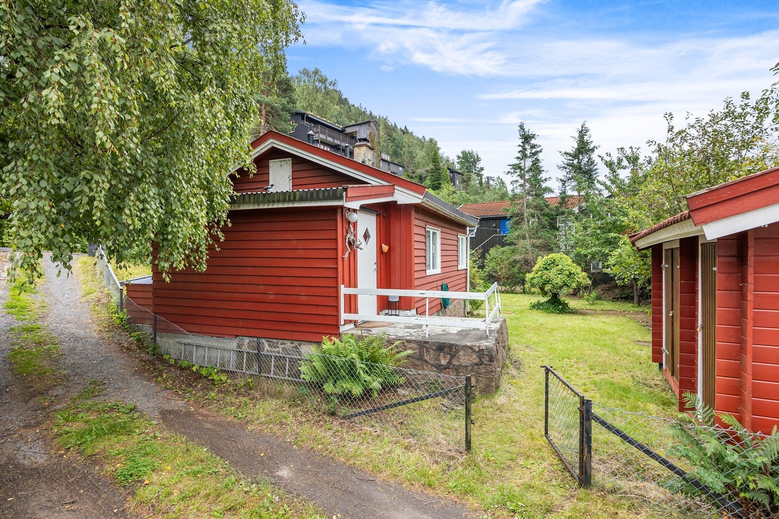 Fasade mot nord. Galleribilde