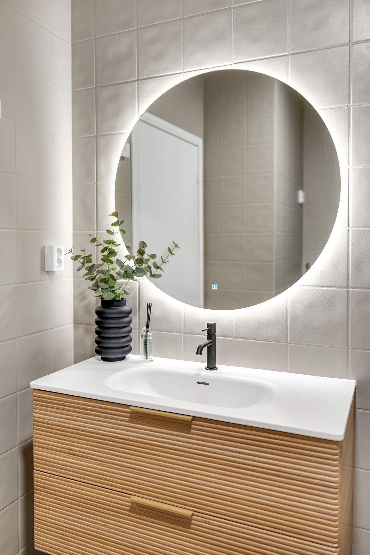 Vannbåren varme i gulvet. Galleribilde