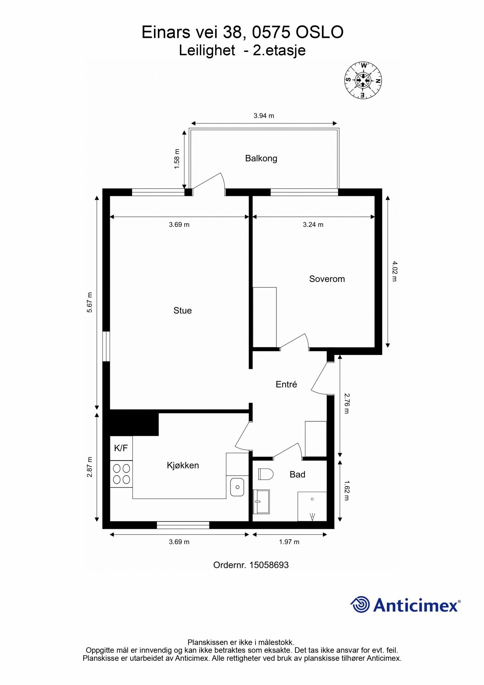 Plantegning Galleribilde