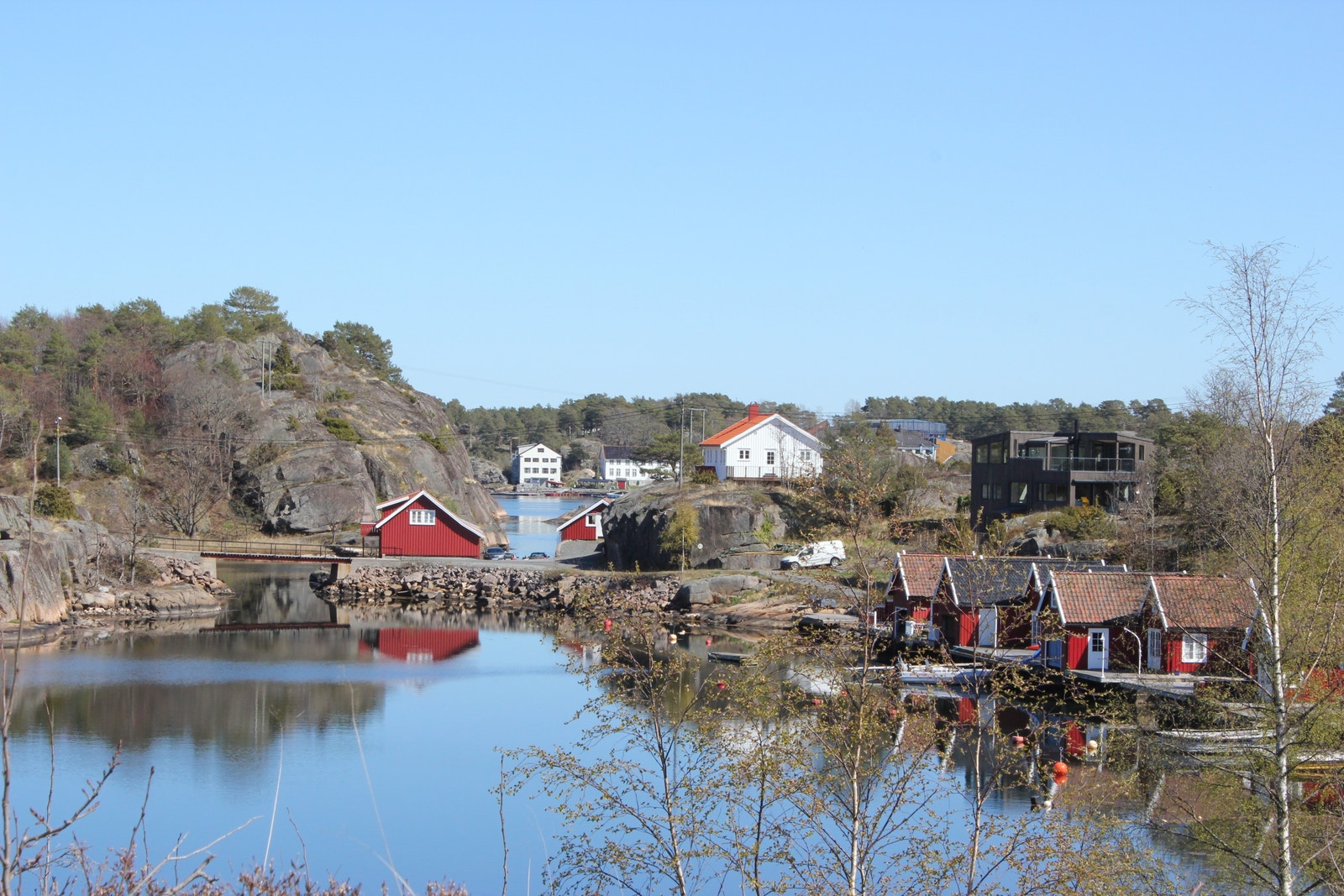 Utsikt i fra tomt nr. 7 Galleribilde