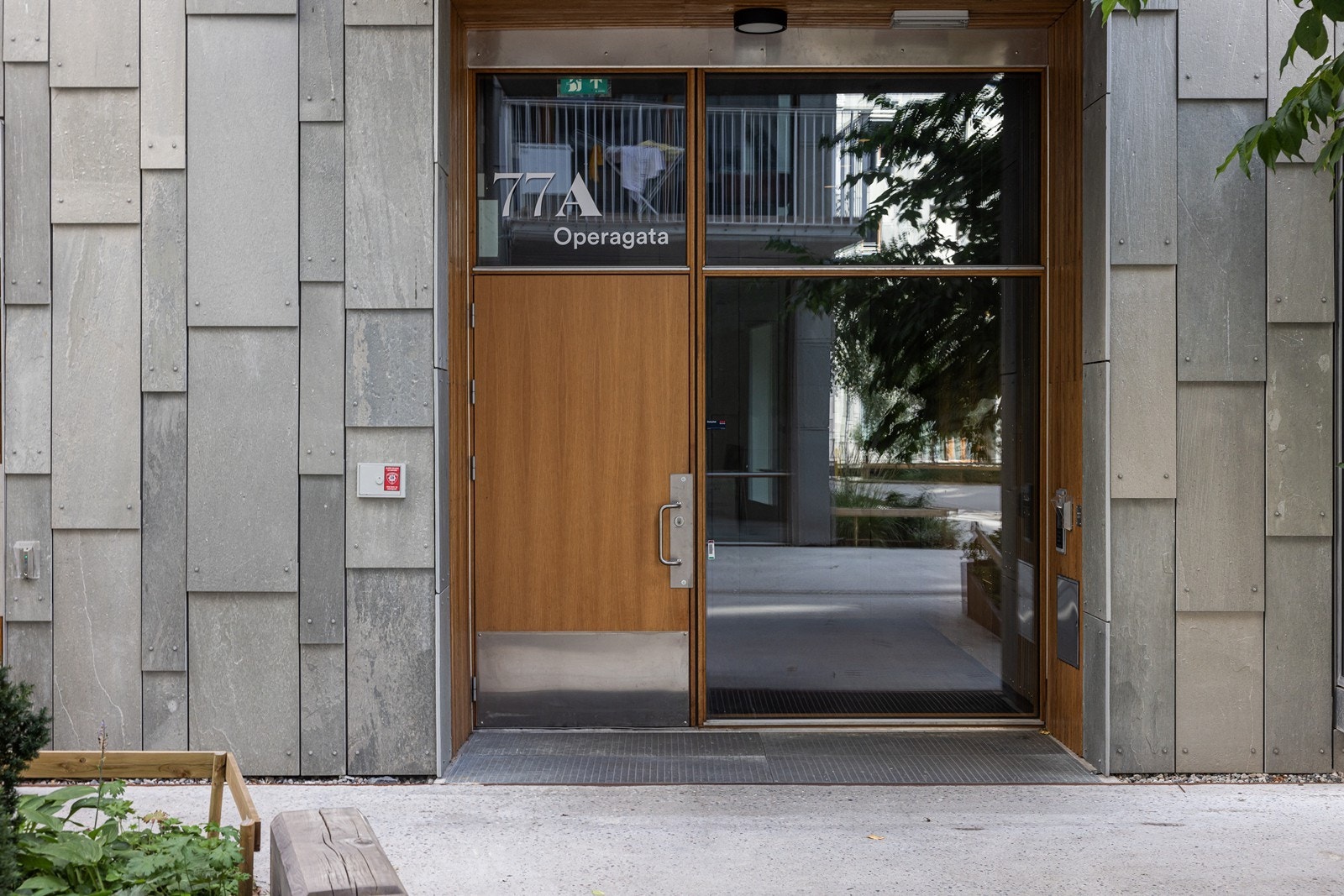 Hyggelig inngangsparti Galleribilde