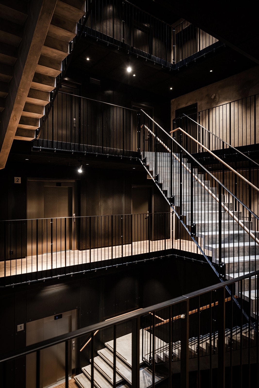Lekkert og moderne inngangsparti Galleribilde