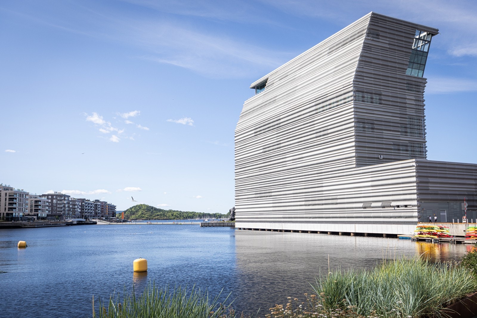 Munchmuseet som ligger rett ved Galleribilde