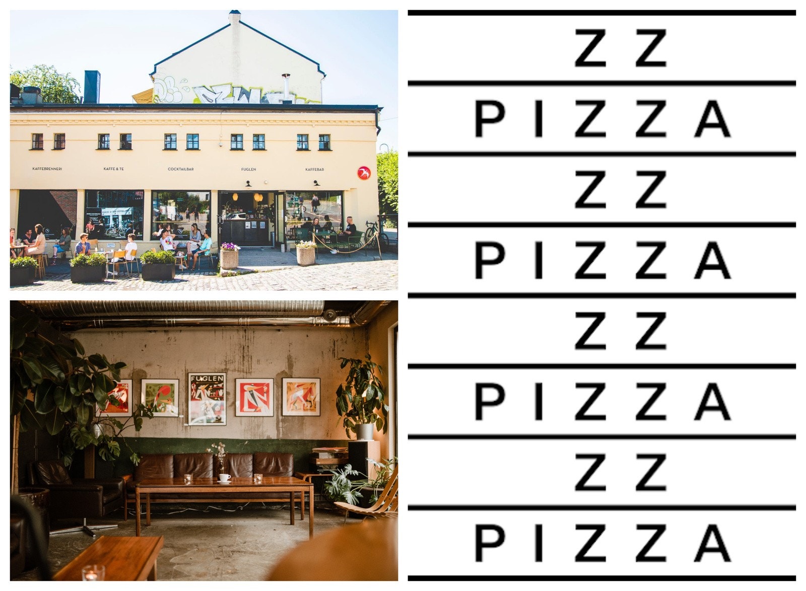 Fuglen & ZZ pizza er anbefales. Galleribilde