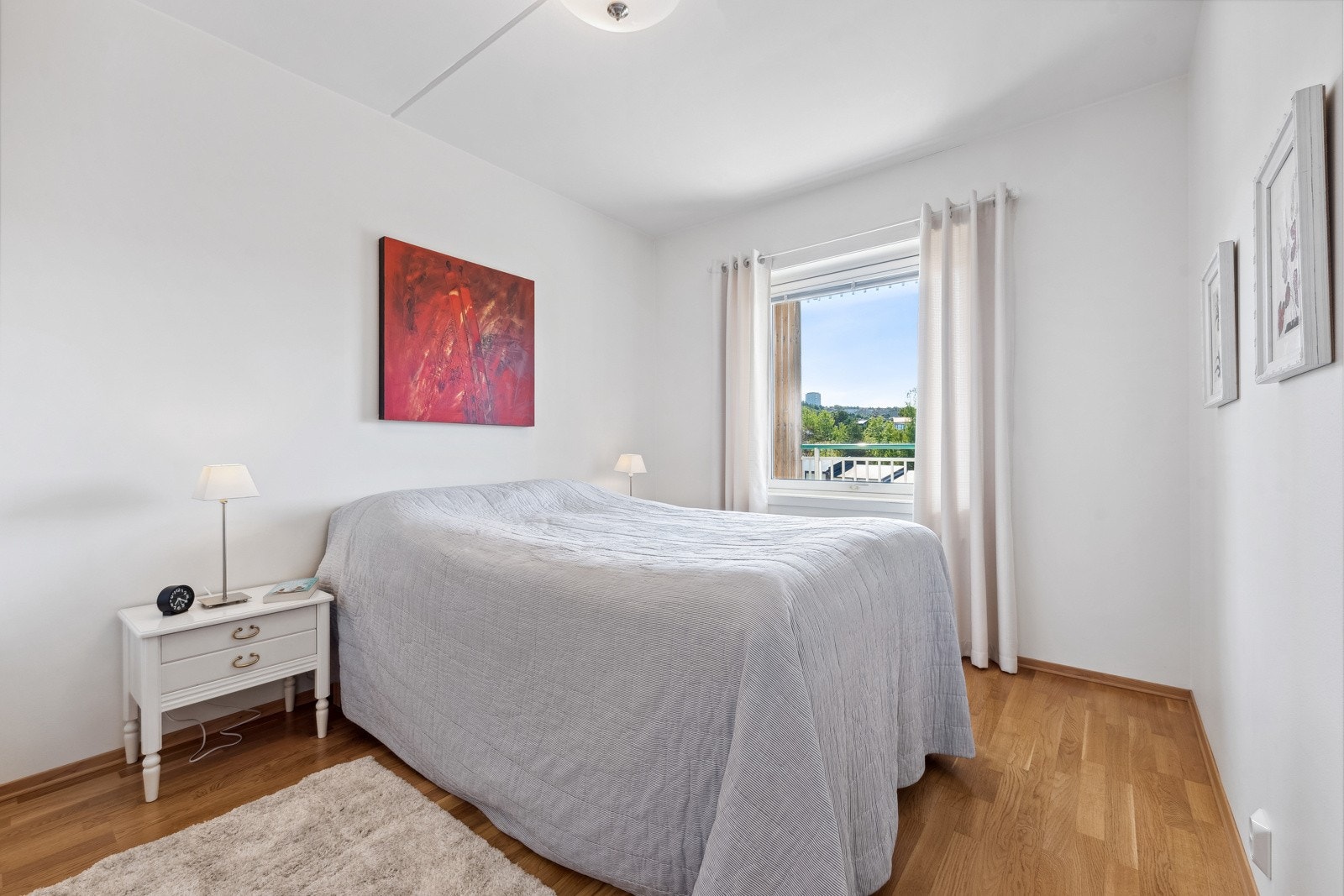 Leiligheten har to gode soverom Galleribilde