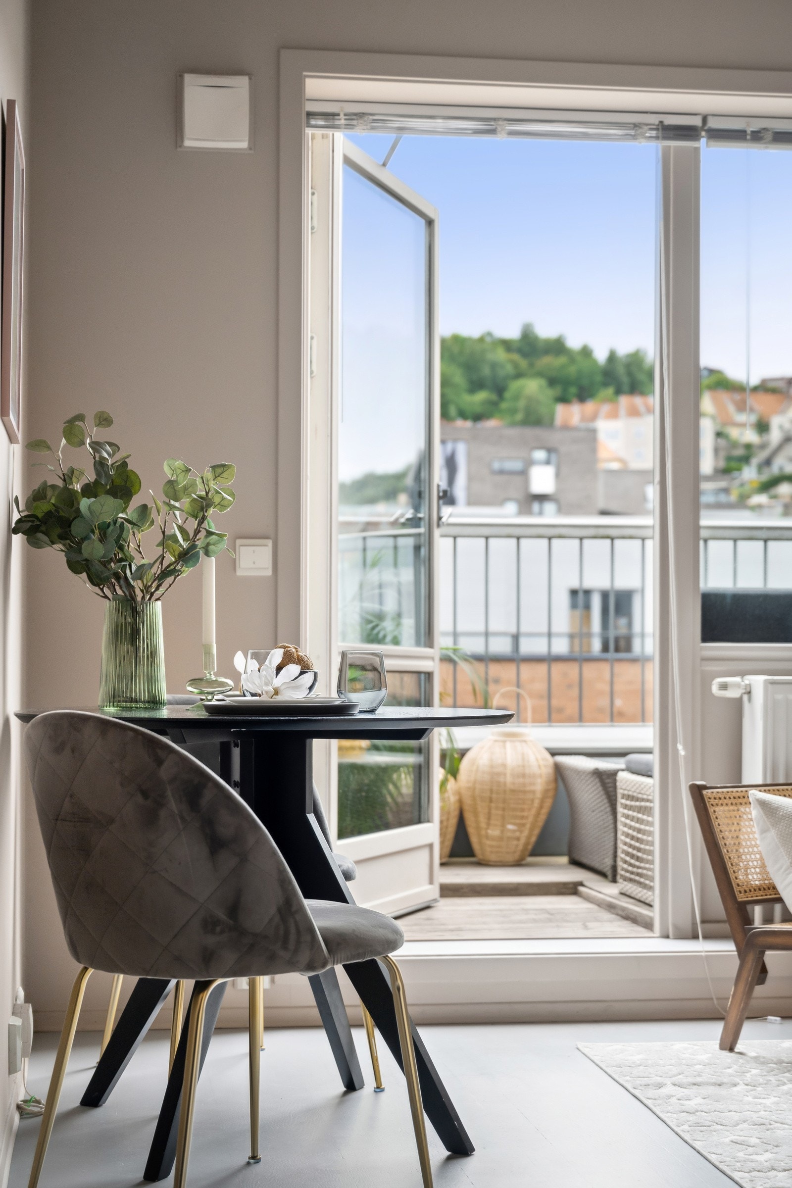 Stue med spiseplass Galleribilde