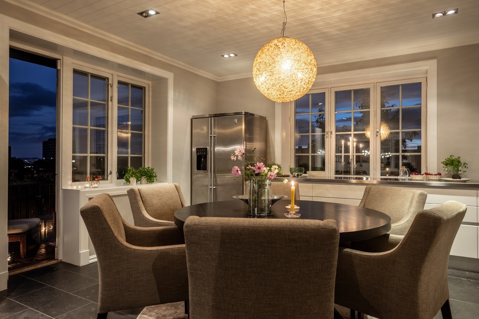 Kveldsstemning. Galleribilde