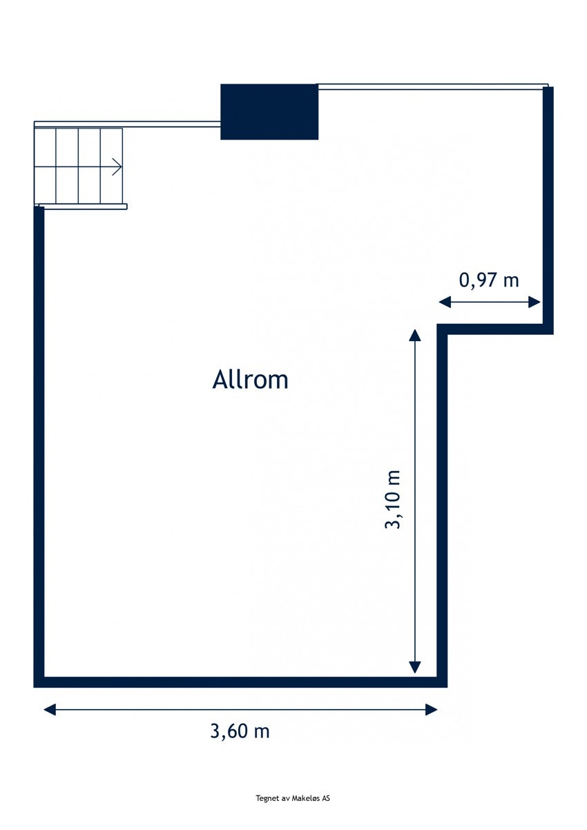 Plantegning hems. Galleribilde