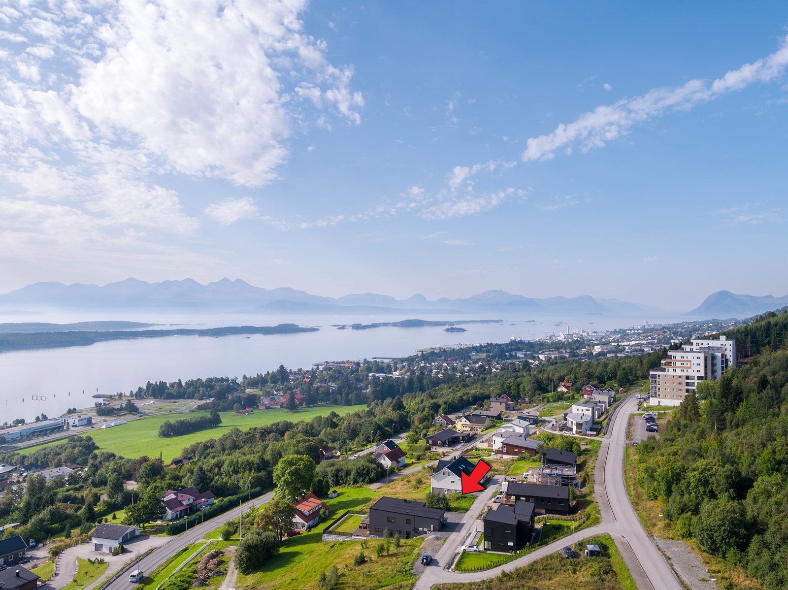 Flott område i barnevennlige omgivelser Galleribilde