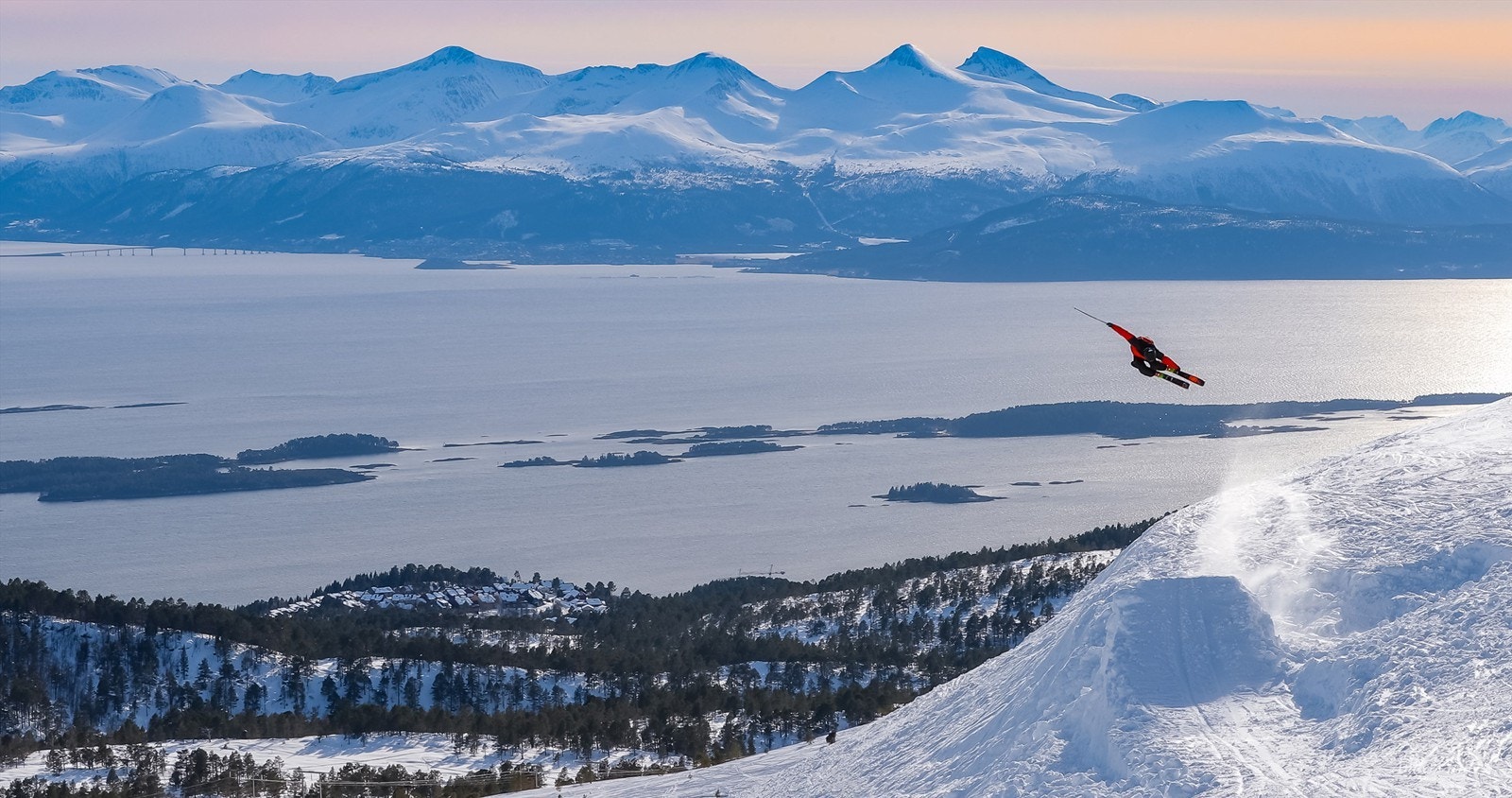 Nærhet til skibakken Tusten Galleribilde