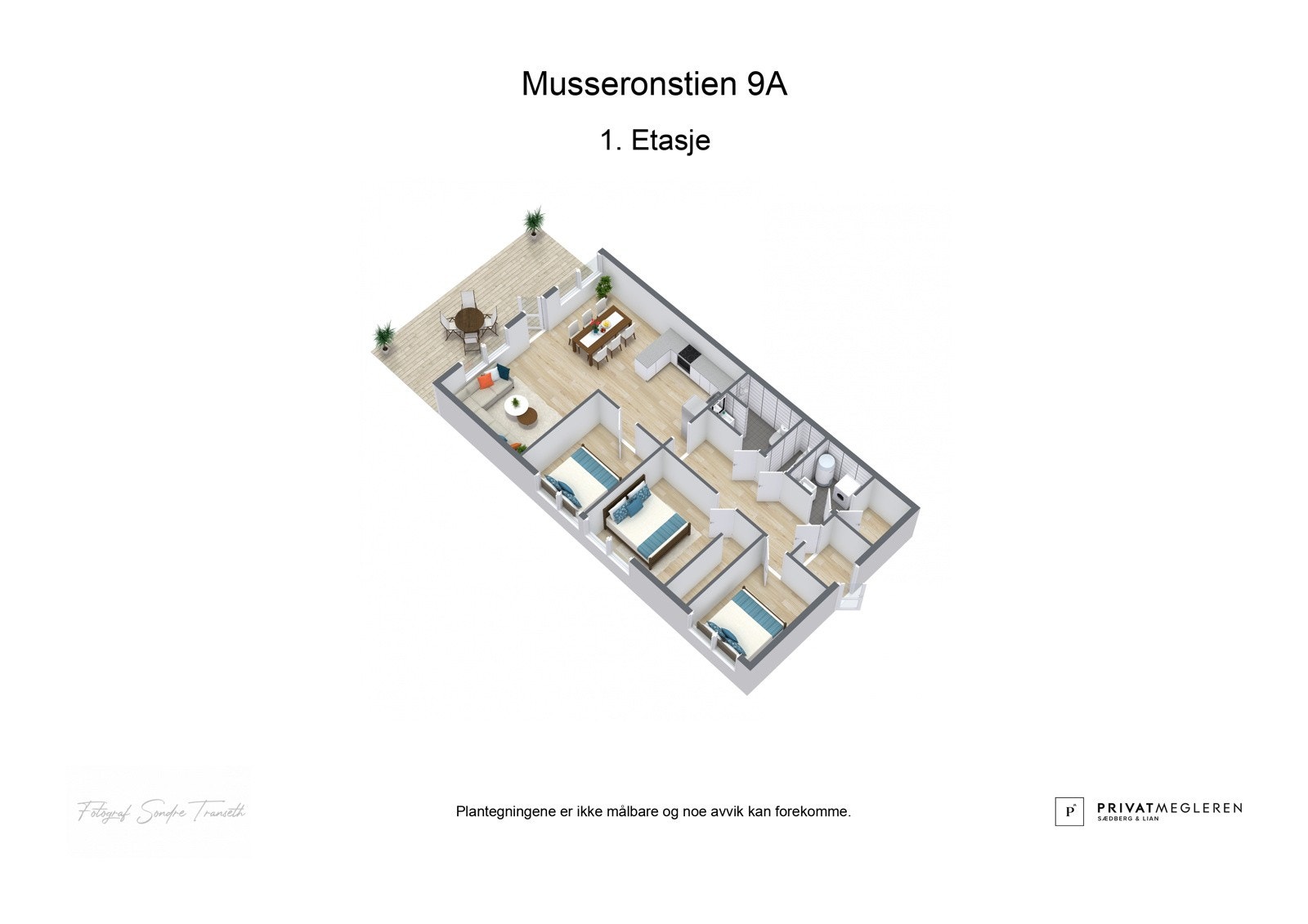 - 3D plantegning (ikke målbart) | Kontakt gjerne megler før visning ved spørsmål - Galleribilde