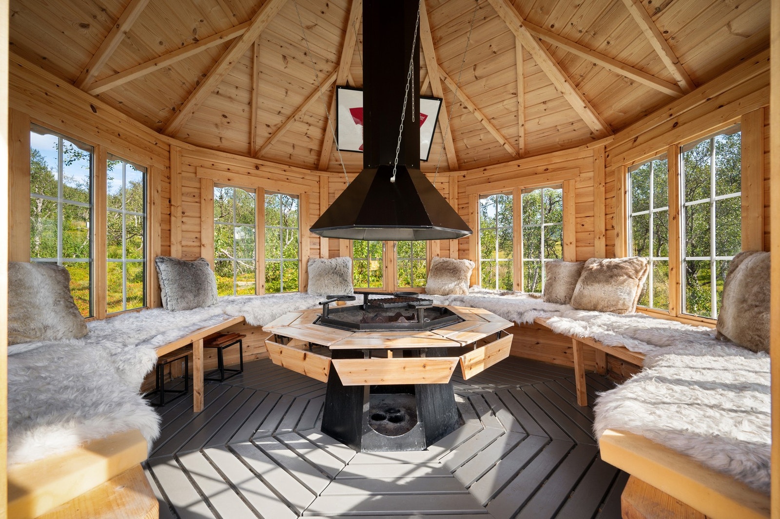 Perfekt for sosiale lag og familiehygge Galleribilde