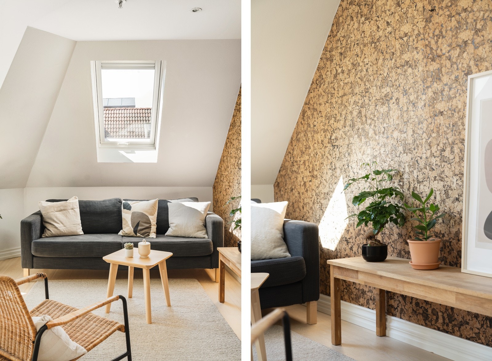 Her er det god plass til å innrede med både sofa- og spisegruppe. Galleribilde