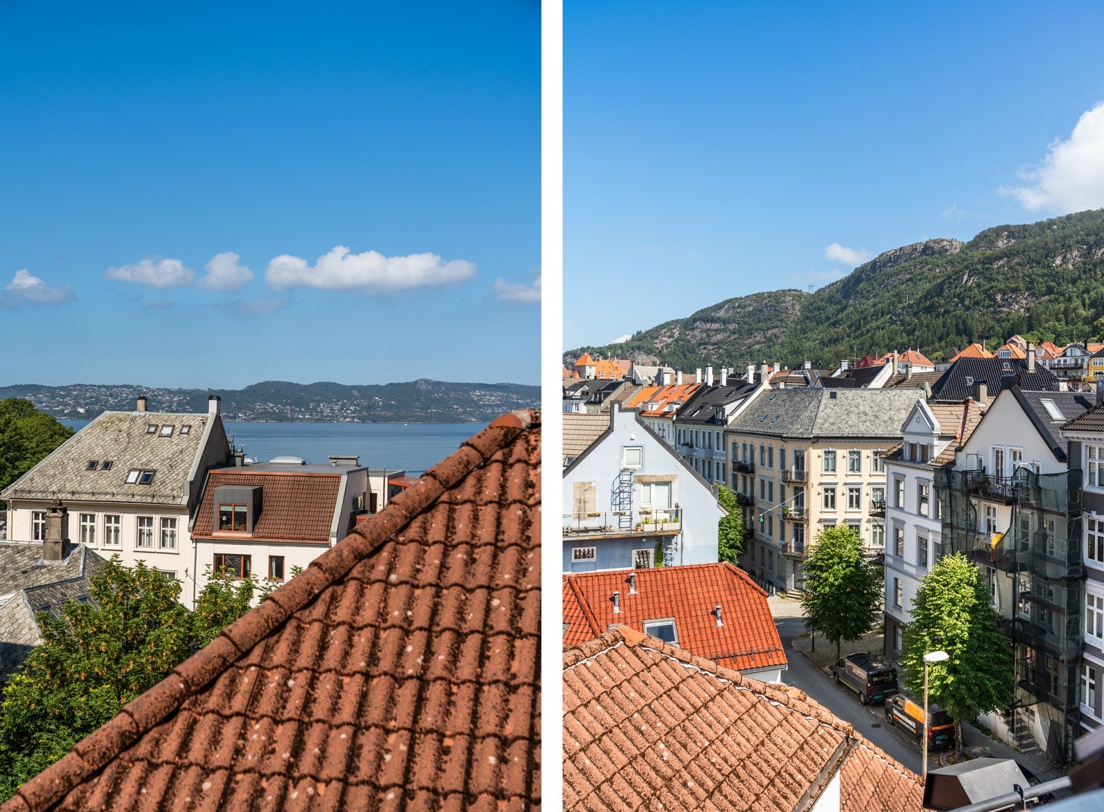 Det er nydelig utsikt over Sandviken! Galleribilde