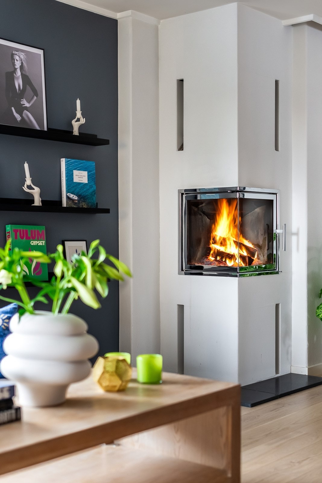 Selger informerer om et strømforbruk på ca. 21107 Kw og dette inklusivt lading av 2 EL-biler. Galleribilde