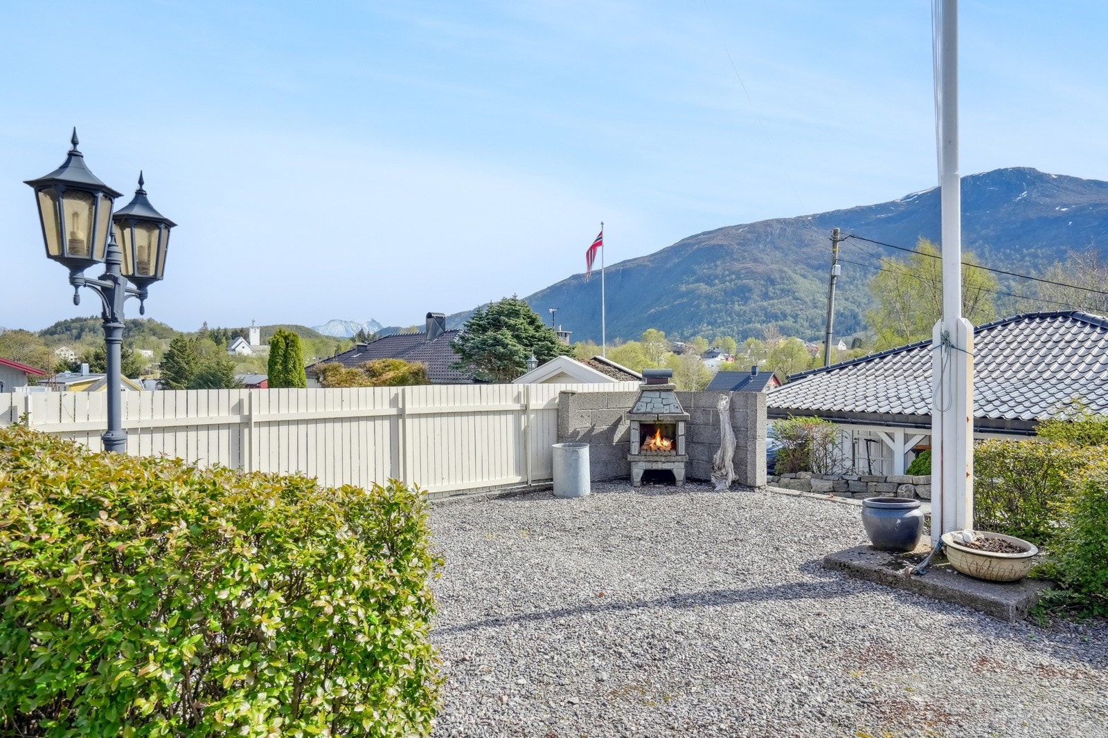 Uteområde syd. Galleribilde