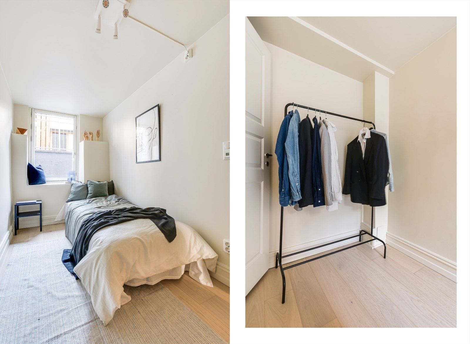 Det fjerde rommet er innredet som soverom Galleribilde