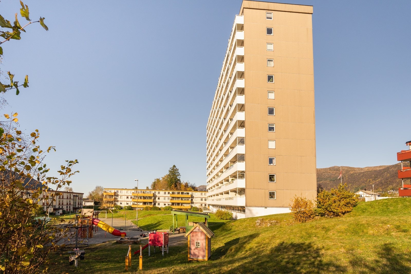Flott lekeplass for de minste. Galleribilde