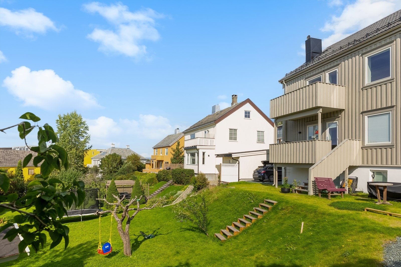 Firemannsboligen fremstår som pen og oppgradert. Galleribilde