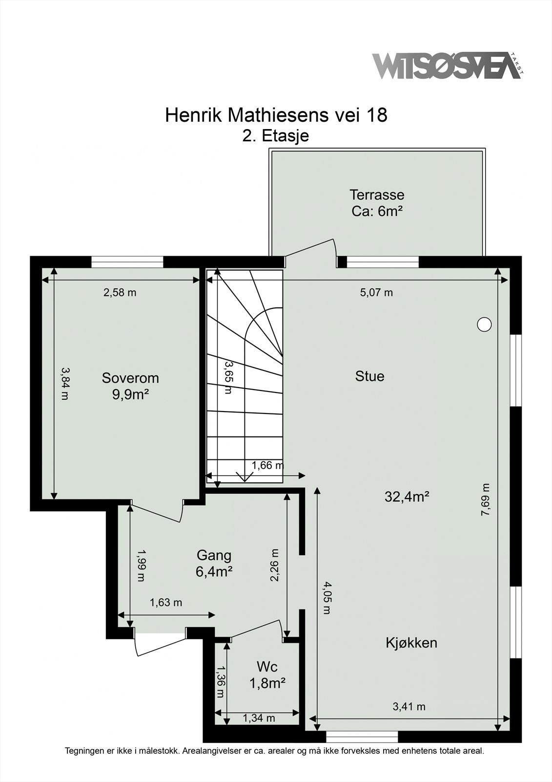 Henrik Mathiesens vei 18 - 2. Etasje Galleribilde