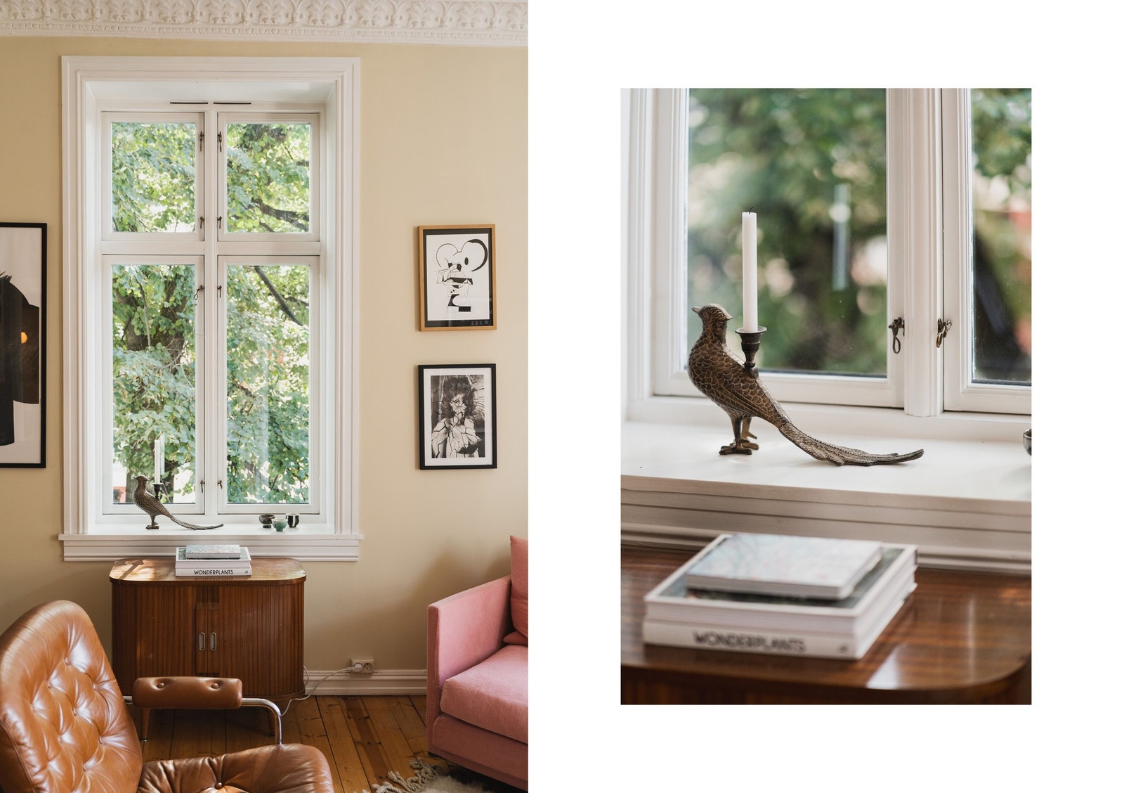 Leiligheten ligger i byggets sydvestvendte hjørne, noe som sørger for godt med sollys og flott romfølelse. Galleribilde